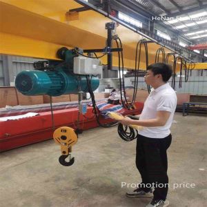 Suspension hanging bridge overhead crane 5ton popular in Europe