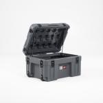 V5 LLDPE Rugged Storage Case Interlocking Customized 80L Capacity