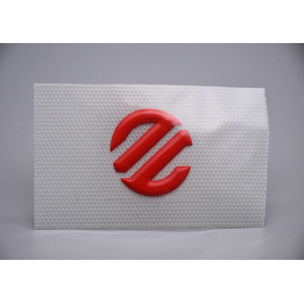 3D Moulded Silicone Heat Transfer Labels Custom Logos For Clothing