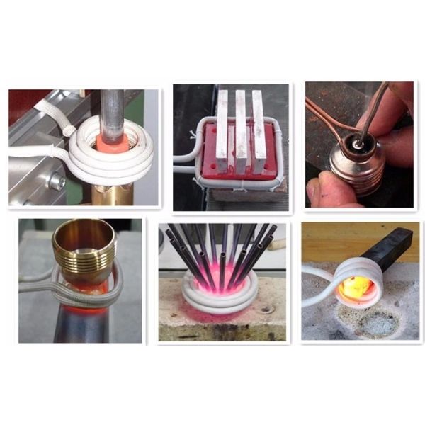220V Portable Induction Brazing Machine Electric IGBT Cutting Tool High Frequency