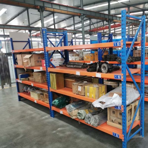 Boltless Design Warehouse Storage Rack Rivet Shelving Adjustable For Inventory Management