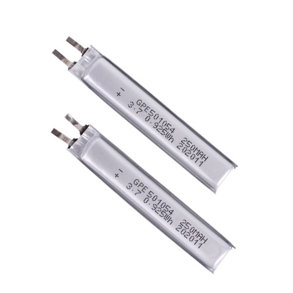 Lithium Polymer LiPo Battery Pack 600mah 3.7V For Consumer Electronics