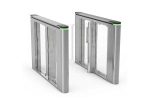 40P/ Min SS304 Acrylic Swing Turnstile Gate Brushless DC Motor 100W