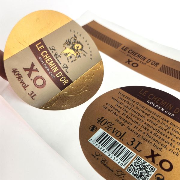 Red Wine Tequila Brandy Label Beer Juice Coffee Wine Stickers For Bottles