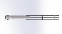 Silver Ground Screw Piles Q235 Galvanized Steel 76MM Helical Earth Anchor