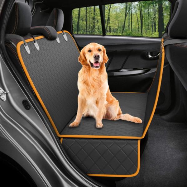 Cheap 58in 54in SUV Back Seat Protector Waterproof Leather Dog Seat Covers for sale