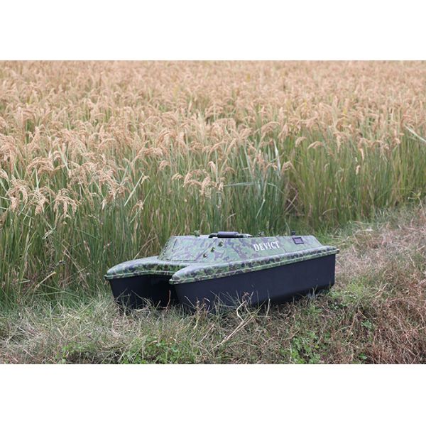 DEVICT Remote Control Boat With Fishfinder DEVC-308M Camouflage