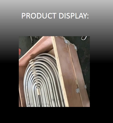 High Temperature Resistant U-type Elbow Header Coiler Customisation