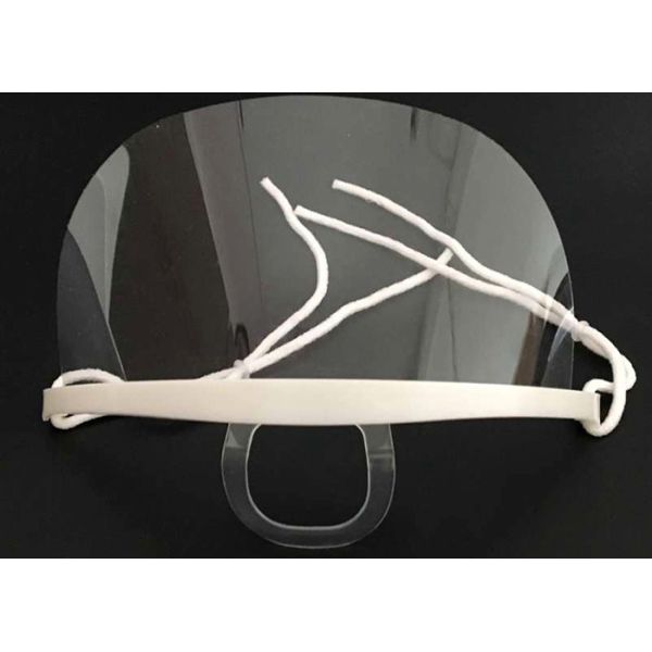 Transparent Catering Plastic Chin Face Shield Masks