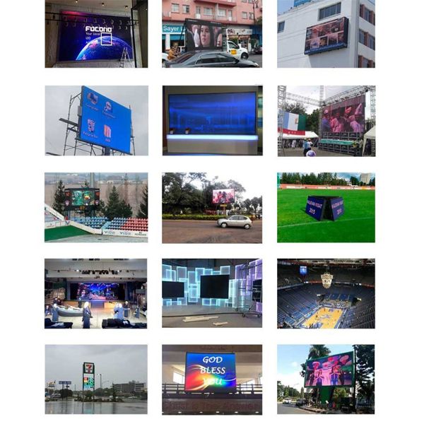 Advertising Video Outdoor Fixed Led Display Billboard Great Waterproof