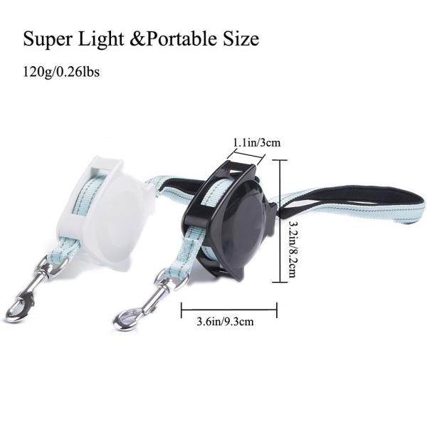 Cheap Super Light Retractable Pet Leashes 4.7FT 1.4m For Small Medium Big Up To 88lbs for sale