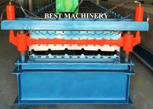 Best Double Layer Color Coated Roofing Sheet Steel Profile Roll Forming Machine wholesale