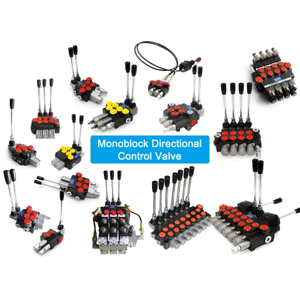 Track Blender Control Hydraulic Directional Control Valve Dcv20 Dcv40 Dcv60 Dcv140