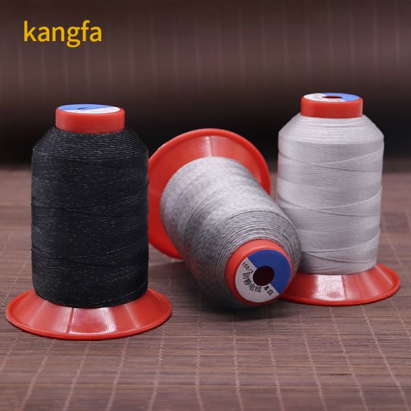 Kangfa 150D/3 Antistatic Silver Conductive Thread for Sewing Shoes and 100% Polyester