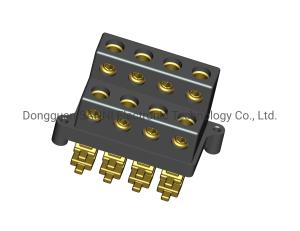 China Gray Barrier Terminal Block With 2P-24P Contacts Insulation Resistance 1000MΩ on sale