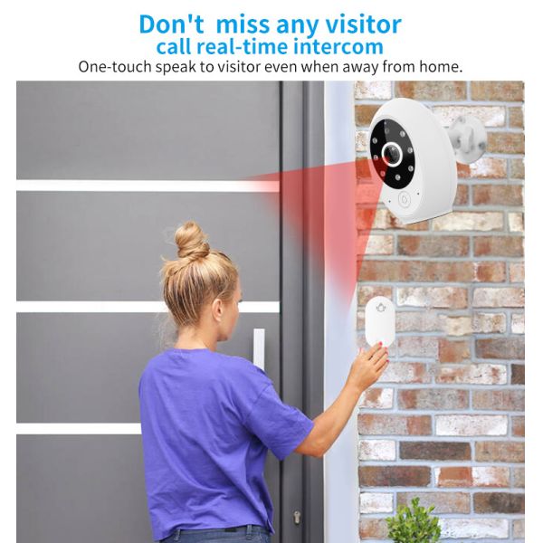 Smart 4 Wire Villa Video Intercom System APP Control For Gate Keeping Waterproof