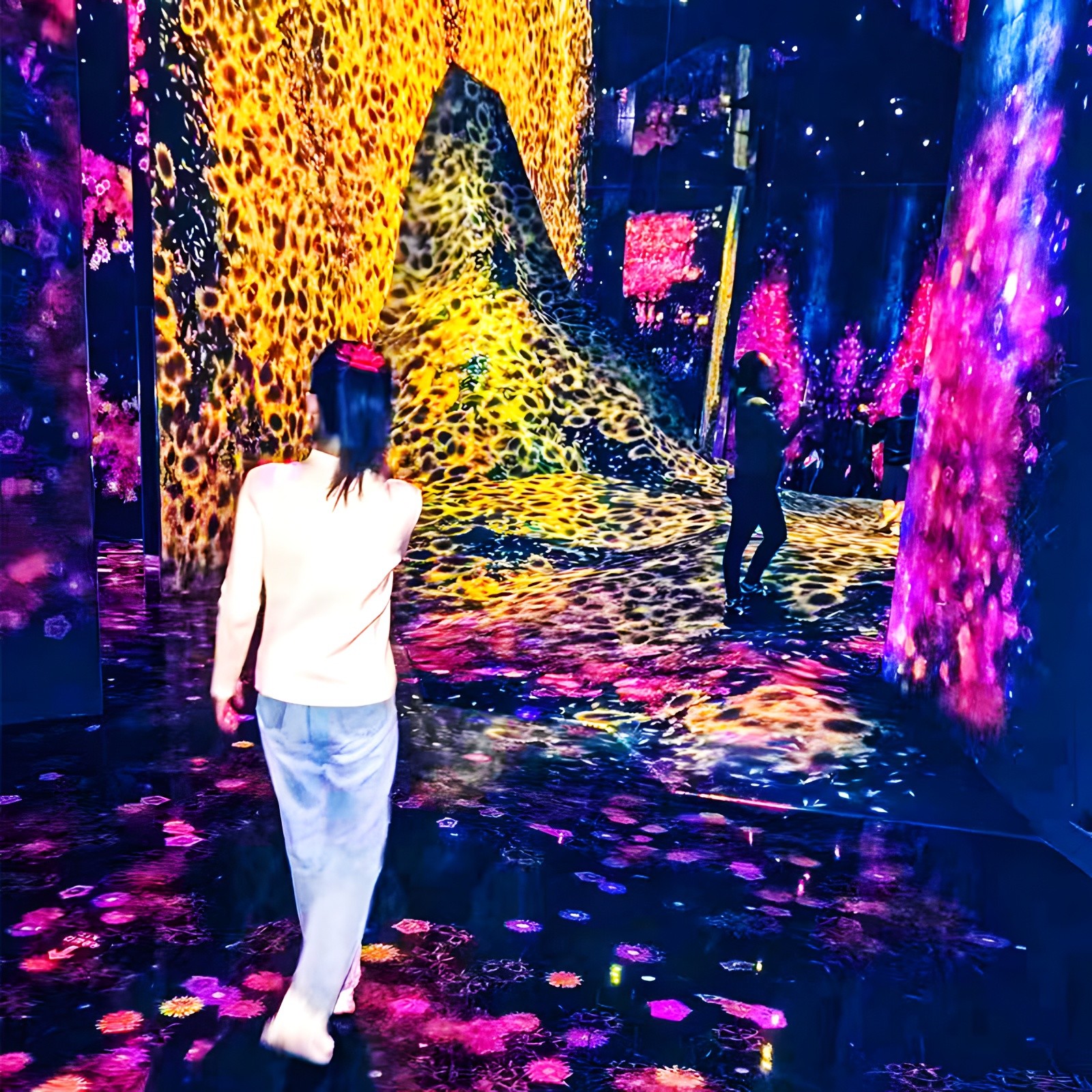 Exibhition With Interactive Projection Immersive Projector Indoor Experience