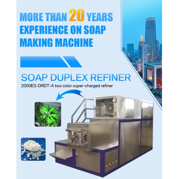 Low Consumption Soap Making Machine Soap Single-Worm Refiner Plodder Machine