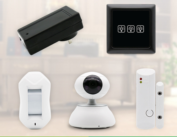 Zigbee smart home automation security system