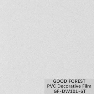 Best OEM PVC Decorative Film Grain PVC Blister Film Silver Paint Type wholesale