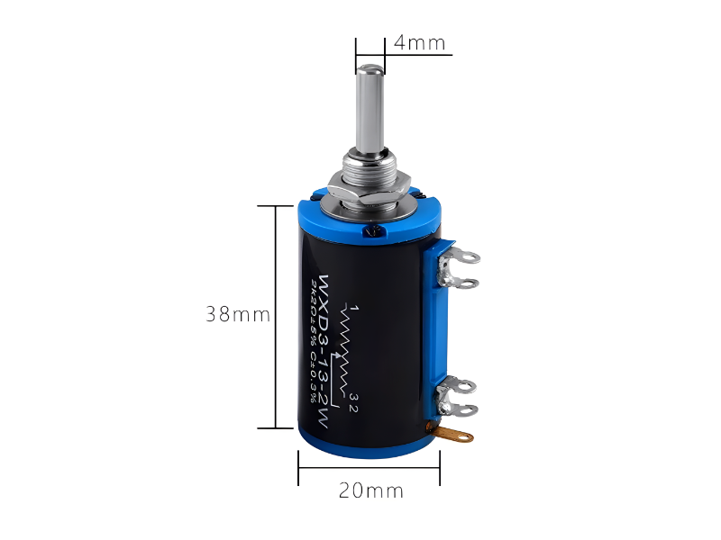 WXD3 13 2W 10 turn wirewound potentiometer 4K7 10k