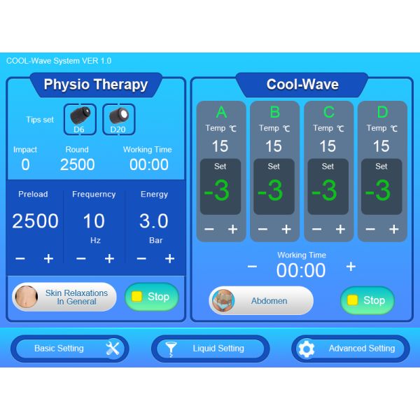 Cool Slimming Cellulite Removal Machine Shocwave Thearpy Cryo Fat Freezing