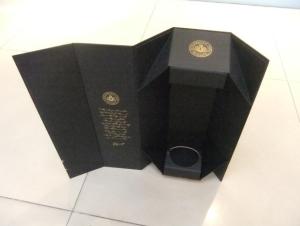 Luxury custom paper box cardboard wine bottle gift packaging box