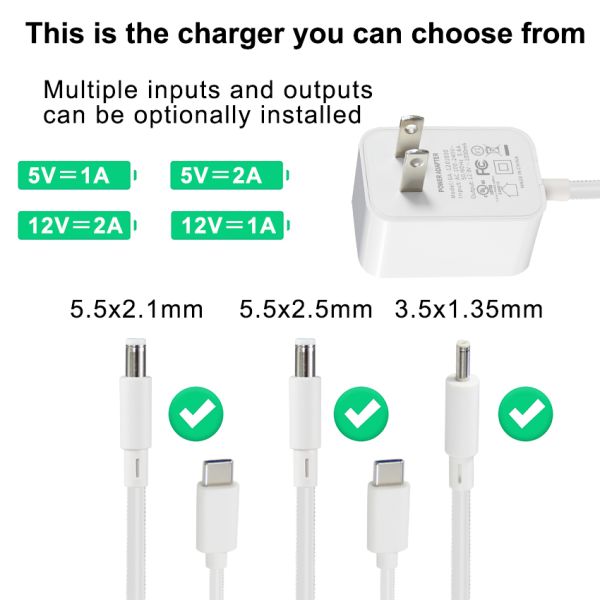 20W 30W USB-C Fast Charger US Plug Power Adapter