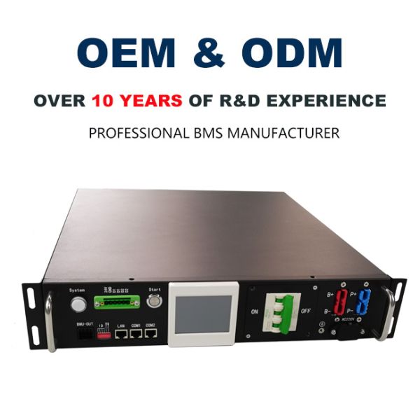 Battery Management System 120S 384V 50A high voltage BMS(HV BMS) For Lifepo4 Battery Pack Growatt ATESS Sofar Goodwe Inverter