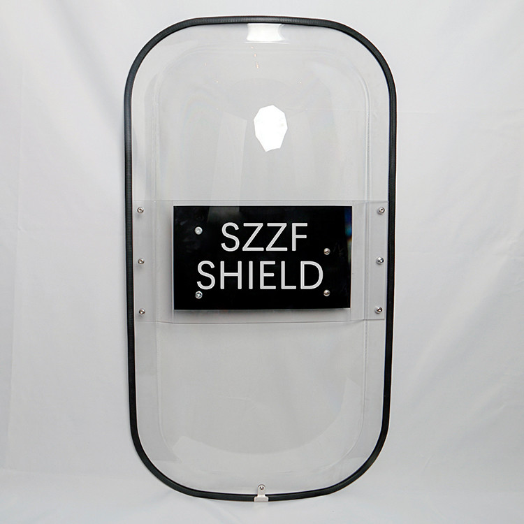 PC Anti Riot Shield Transparent Polycarbonate Shield Security Protection