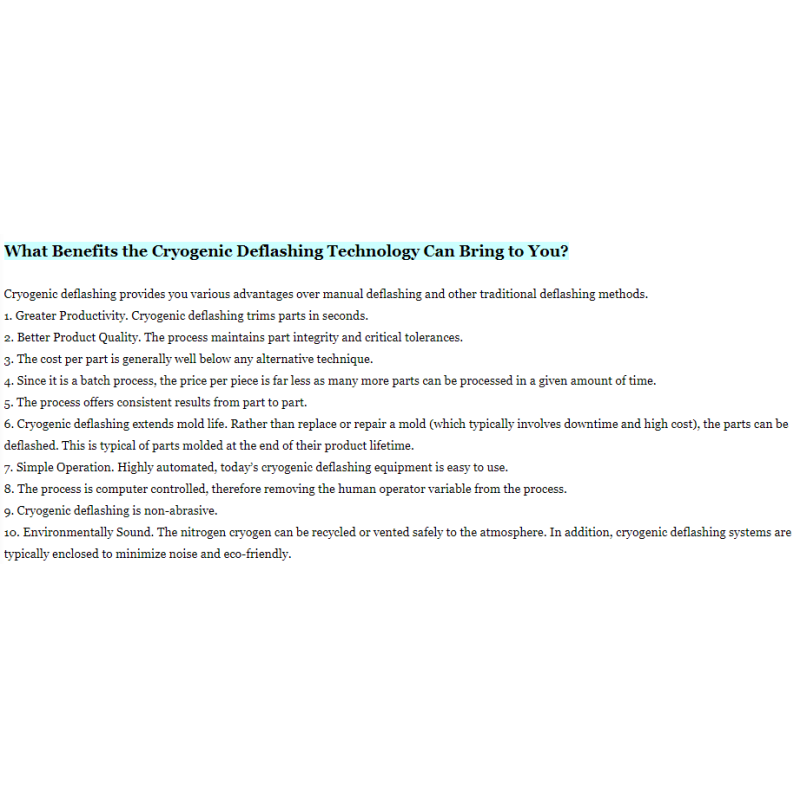 Rubber cryogenic shotblasting deflashing machine Competitive Price