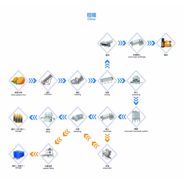 440V Fruit Juice Citrus Processing Line Plastic Bottle Package