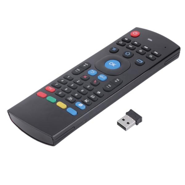Cheap T3 Wireless Gyroscope Air Mouse Keyboard IR Learning 44 Keys For Tv Box M8 M8s for sale