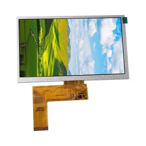 Best 5.0 Inch Industrial Tft Display Panel 40pin RGB Interface 800x480 wholesale