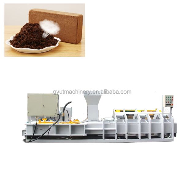 5kg COCOPEAT Coir Pith Block Machine for Compressed Coconut Cocopeat Bricks Making