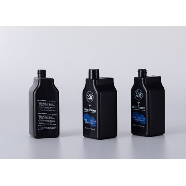 Empty 400ml HDPE Plastic Shampoo Bottle With Cap
