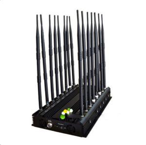 China Lojack Mobile Network Blocker Device 16 Antennas DC12V With 1 Year Warranty on sale