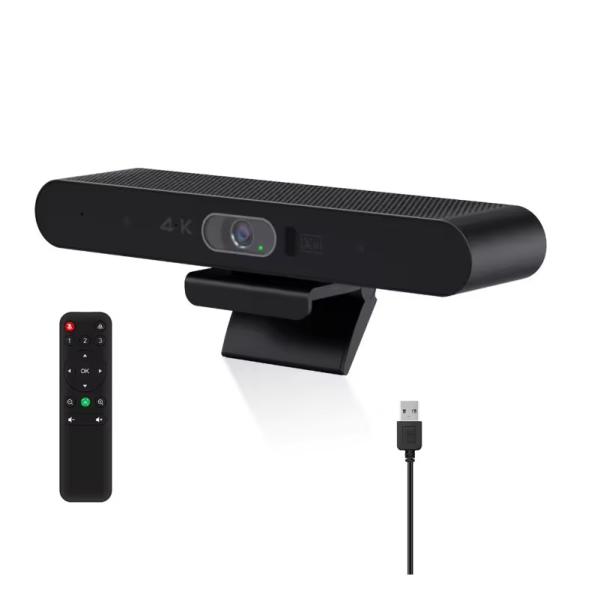Cheap 4K Conference Camera USB Video Bar All-in-One TV PC Video Sound Bar AI Auto-Framing Conference Camera for sale