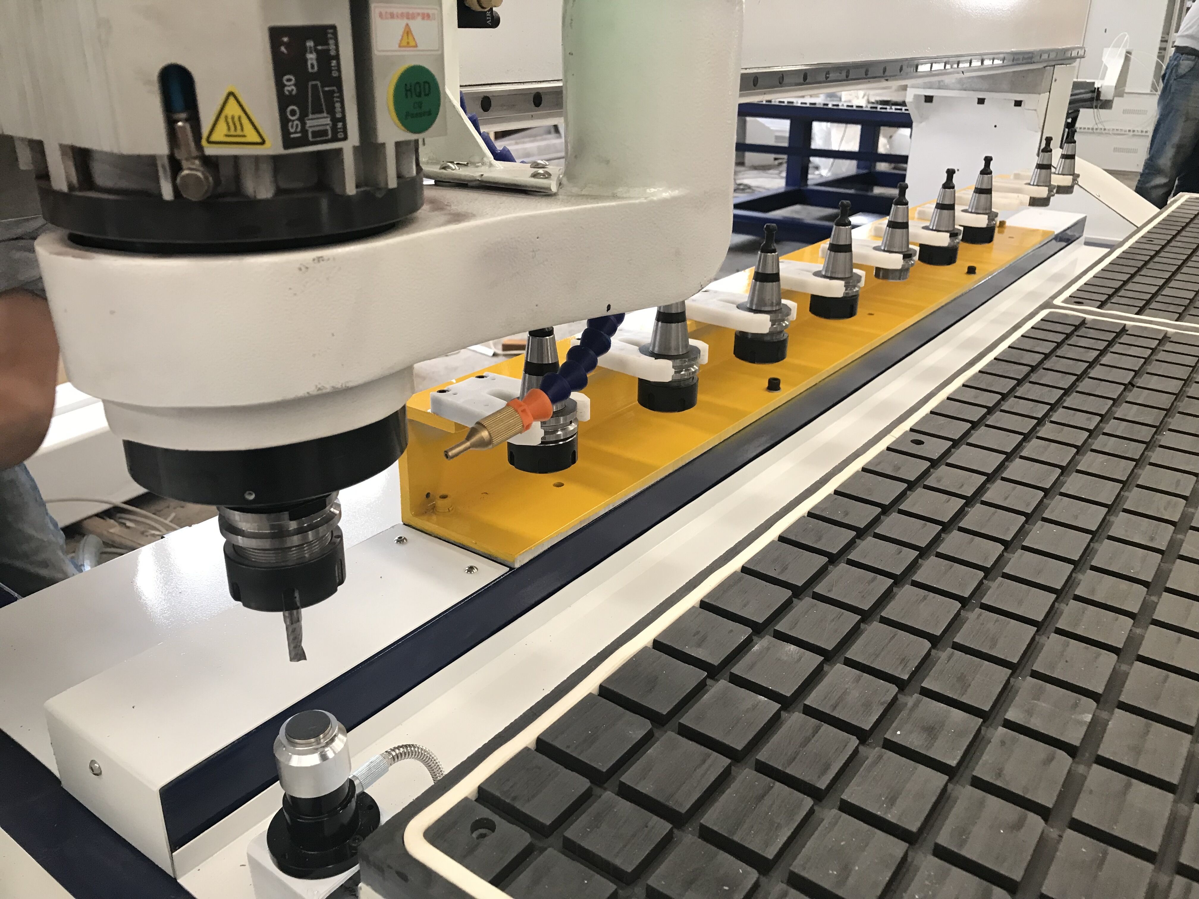 Unitec 2050 CNC Cutting Router Machine For hard PVC ABS Melamine