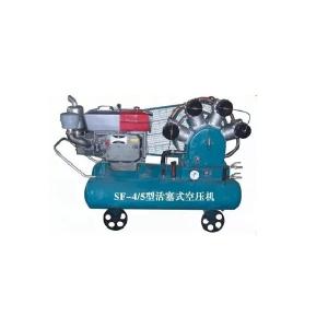 Best 4 Cylinder Mining Air Compressor Diesel Engine Piston Reciprocating Type Double Tank wholesale