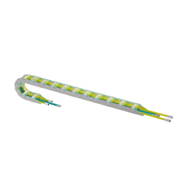 Steel Material Cable Drag Chain Wire Carrier , Flexible Cable Tray Chain Custom Logo