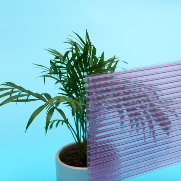 Luxury 25mm Hollow Core Polycarbonate Sheet 2100x6000mm