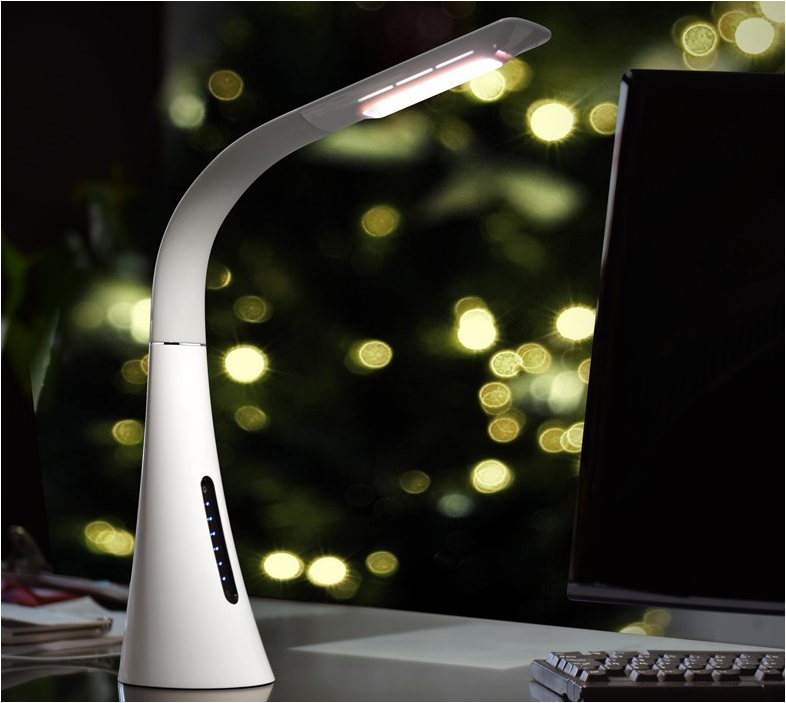 Student Cool Small LED Desk Light Eye Protection With Gooseneck
