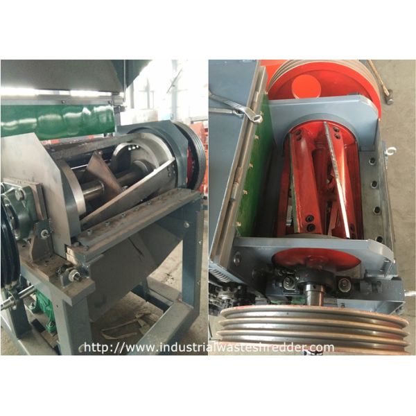 Storage Vacuum Package Bag Twisted Blades Plastic Waste Shredder