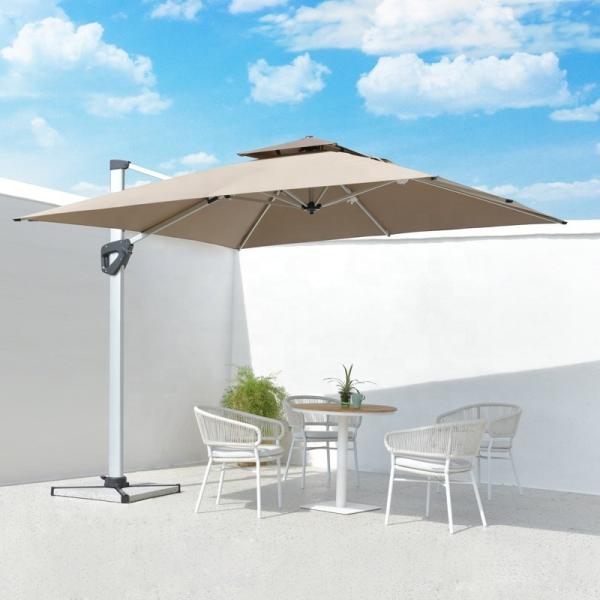 Cheap Upgrade Your Garden with Parasol 3.0*3.0M Roma Large Umbrella for Sun Protection and Style for sale