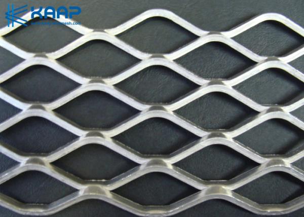 Expanded Diamond Perforated Construction Wire Mesh Enduring Custom Surface