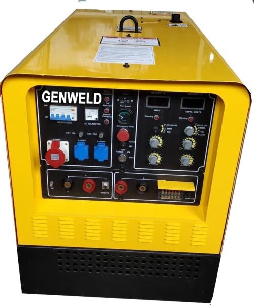 Cheap Diesel Engine Driven Pipeline Welding Machine WD400-Ⅱ 400A With Dual Operator Capabilities for sale