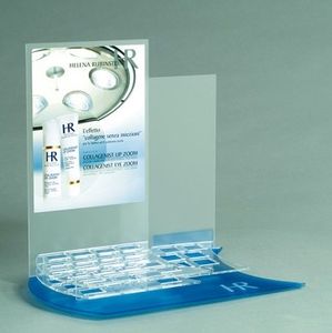 Best key chain 2 tiers 8pegs wire counter display rack wholesale