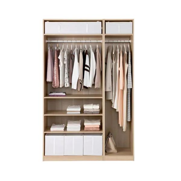 Modern Style Particle Board Wardrobe With no door for bedroom furniture