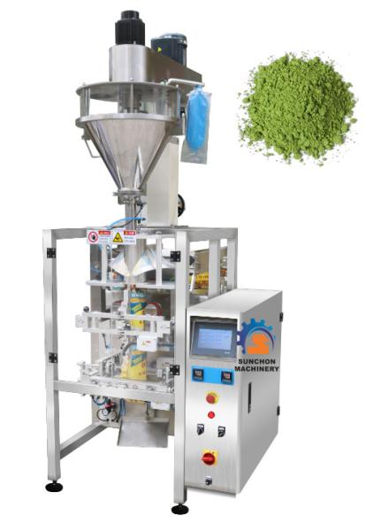 Cheap Green Tea Powder Packaging Machine 220V Input Voltage Anti Corrosion Surface for sale